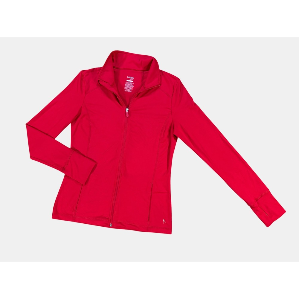 Danskin Now Red Dri-More Athletic Jacket Small